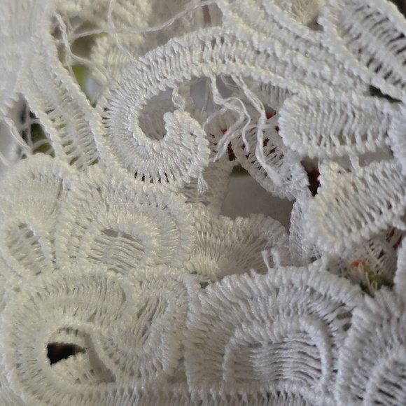 FARM Rio Colorful Tropical Forest Birds Puff Sleeve Bohemian Blouse - Picture 8 of 8